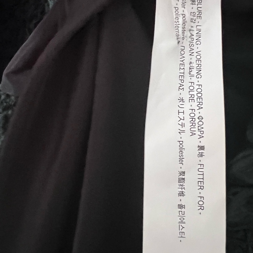 Zara Hunter Green Textured Jacket with Hook Closure at the Neck/Large/NWT - Picture 3 of 4